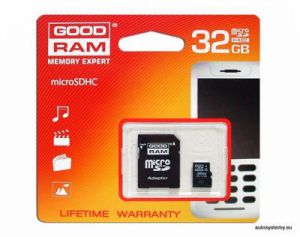 KARTA PAMIĘCI MIKRO SD 32 GB GOOD RAM + adapter