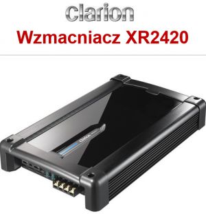 WZMACNIACZ SAMOCHODOWY CLARION XR2420 4x60w/2x80W