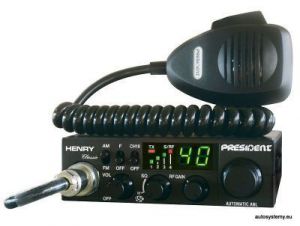 Radio CB PRESIDENT Henry  ASC Classic Am/Fm 12V/24 V
