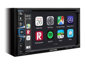 ALPINE INE-W611D Stacja nawigacyjna Apple CarPlay Android Auto Ekran 6,5 Mapy TomTom