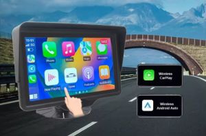 Monitor 10 cali AHD CarPlay AndroidAuto 720P 960P 1080P na 4 kamery z DVR