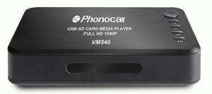 VM540 ODTWARZACZ MULTIMEDIALNY BUS FULL HD USB+SD(WIDEO) PHONOCAR